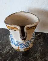 Polychrome majolica jug – Central-Southern Italy, 18th century