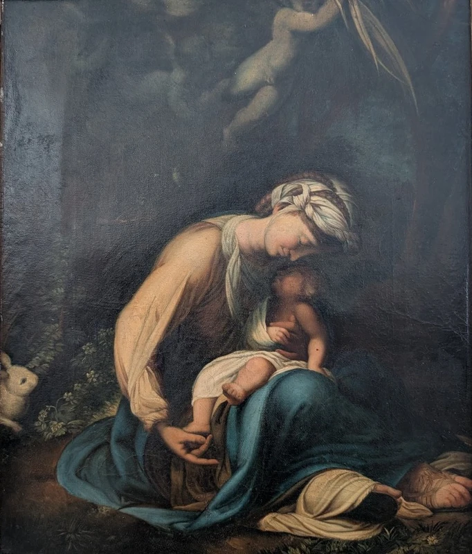 Madonna and Child – Oil on canvas, early 19th century