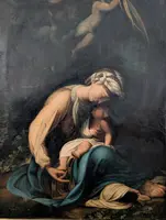 Madonna and Child – Oil on canvas, early 19th century