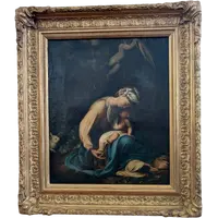 Madonna and Child – Oil on canvas, early 19th century