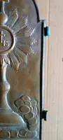 Antique bronze tabernacle door 18th century