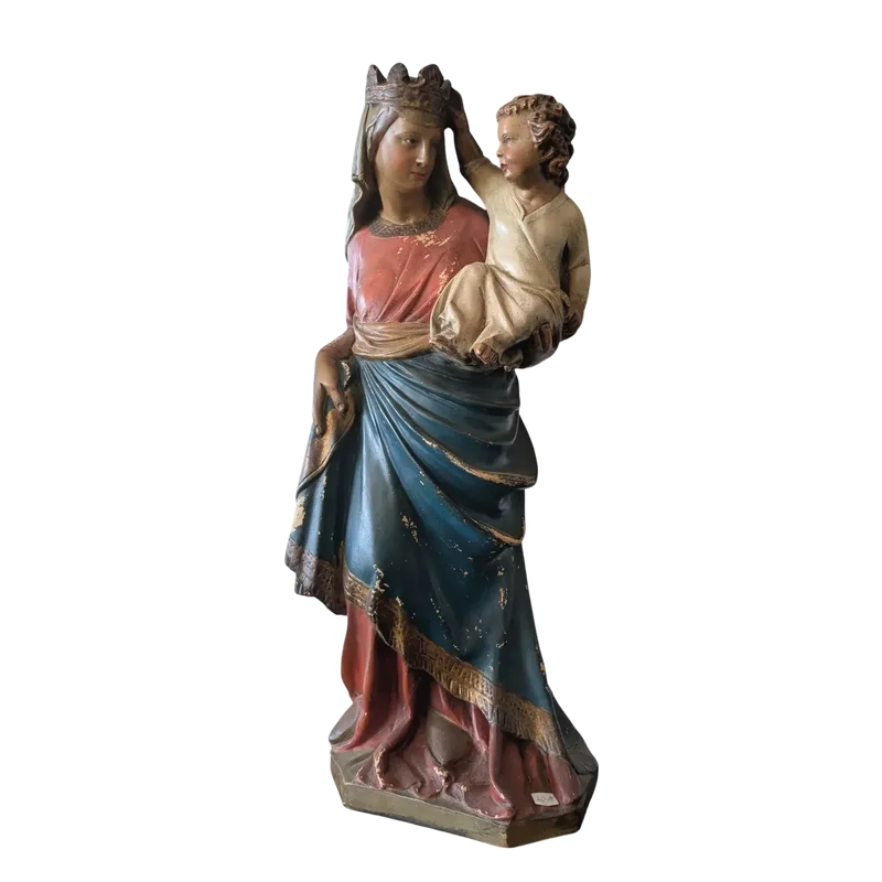 Crowned Madonna and Child