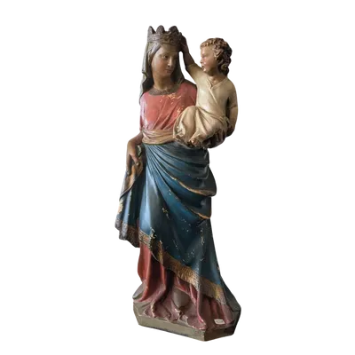 Crowned Madonna and Child