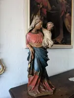Crowned Madonna and Child