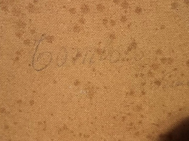 Landscape painting Gino Romiti ( livorno 1881-1967 )