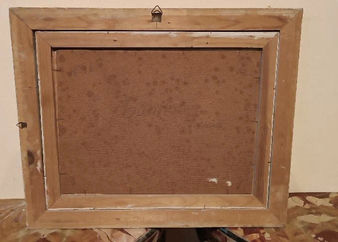 Landscape painting Gino Romiti ( livorno 1881-1967 )