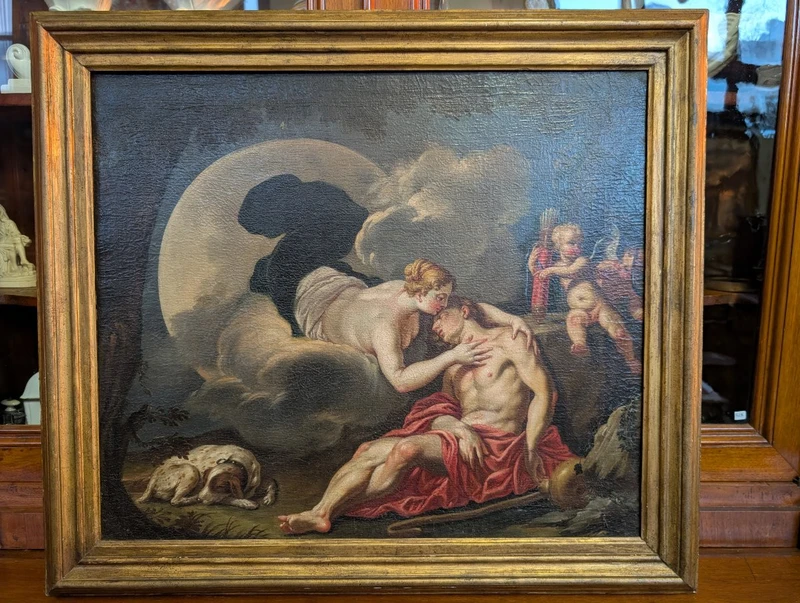 Diana and Endymion - 18th century painting