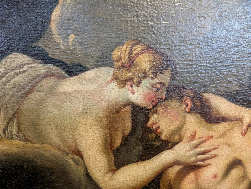 Diana and Endymion - 18th century painting