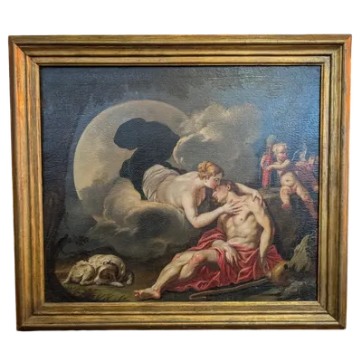 Diana and Endymion - 18th century painting