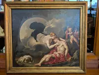 Diana and Endymion - 18th century painting