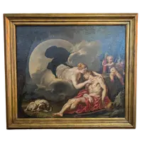 Diana and Endymion - 18th century painting