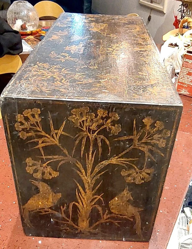 16th century coin cabinet - decorated with chinoiserie -Venice