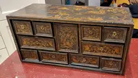 16th century coin cabinet - decorated with chinoiserie -Venice