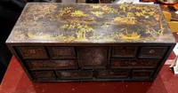 16th century coin cabinet - decorated with chinoiserie -Venice