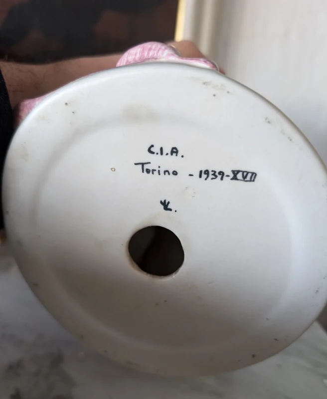 Madonna in Ceramic Ciamanna Turin - Sacred Sculpture 1950s