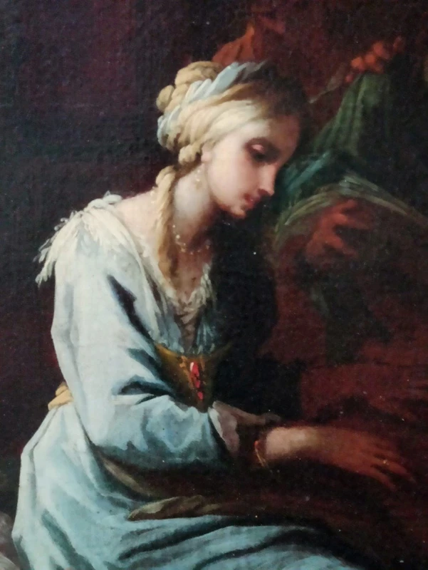 Paire de tableaux anciens - scènes de genre -Camillo Sagrestani (Florence 1660-1731)