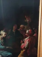 Paire de tableaux anciens - scènes de genre -Camillo Sagrestani (Florence 1660-1731)