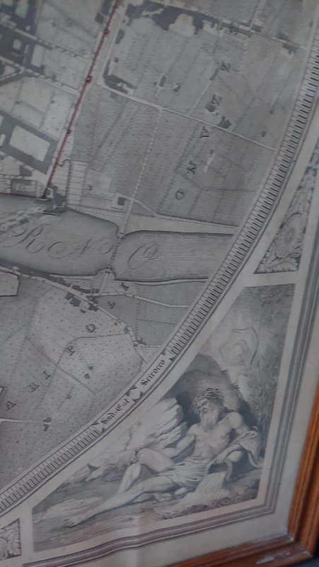 Grande carte géométrique de Florence 1843