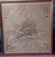 Grande carte géométrique de Florence 1843