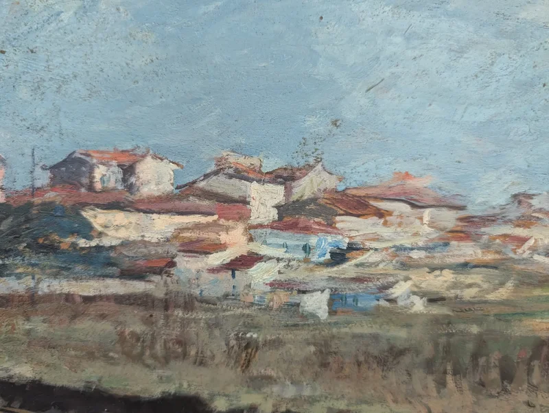 View of the Ardenza in Livorno, Paulo Ghiglia