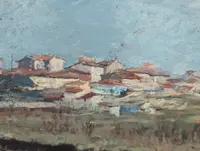 View of the Ardenza in Livorno, Paulo Ghiglia