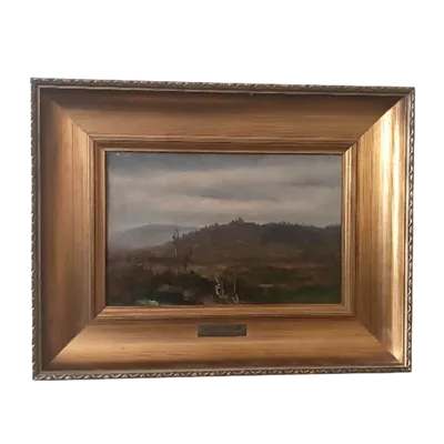 Dipinto olio su tela , GIUSEPPE HAINMANN (Milano 1828-Alessandria d'egitto