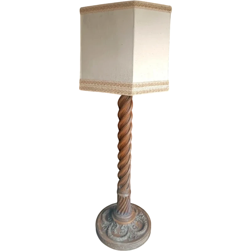 Large floor lamp column antique early 19th century Empire