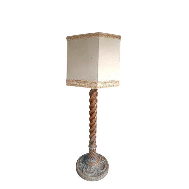Large floor lamp column antique early 19th century Empire