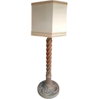 Large floor lamp column antique early 19th century Empire