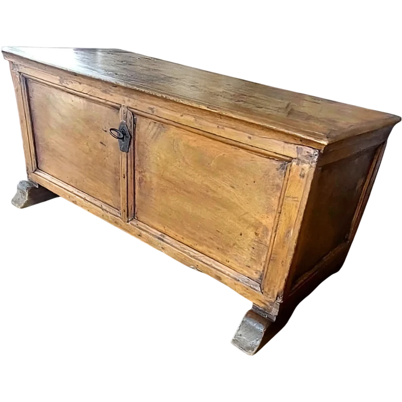 Small wooden box case 17th century Tuscan 68x30