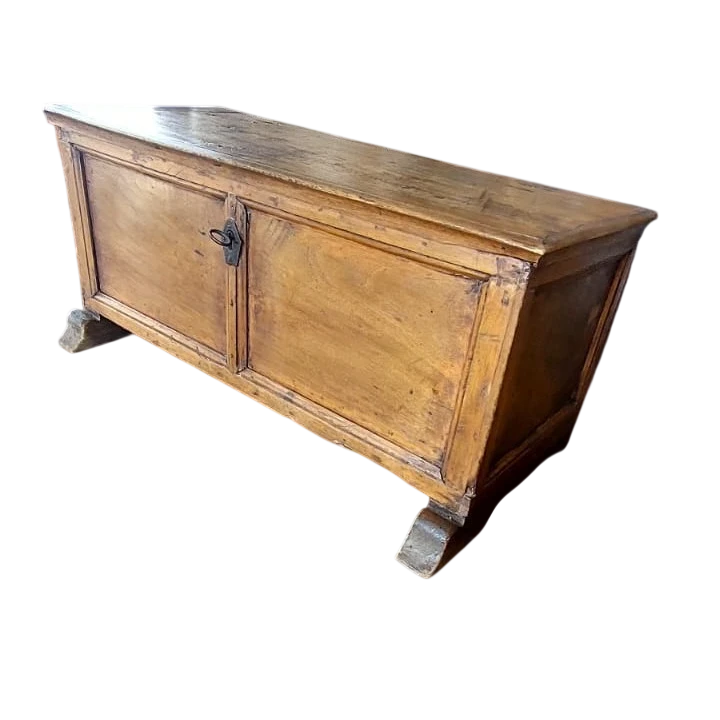 Small wooden box case 17th century Tuscan 68x30