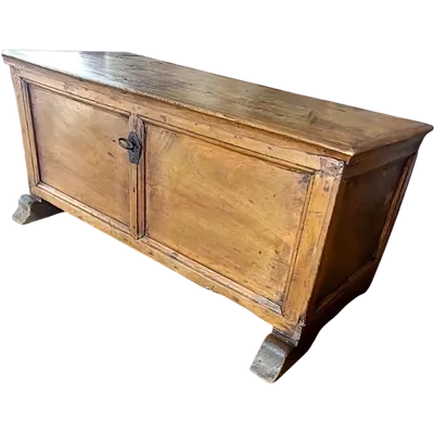 Small wooden box case 17th century Tuscan 68x30