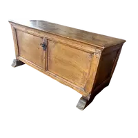 Small wooden box case 17th century Tuscan 68x30