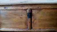 Small wooden box case 17th century Tuscan 68x30