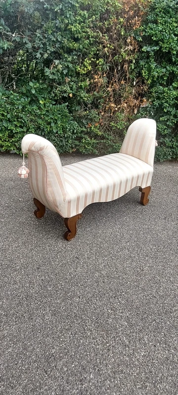 Elegant Upholstery Bench Bench Vintage