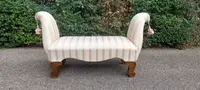 Elegant Upholstery Bench Bench Vintage