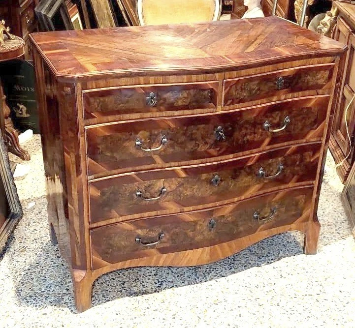 cassetone antique 18ème siècle