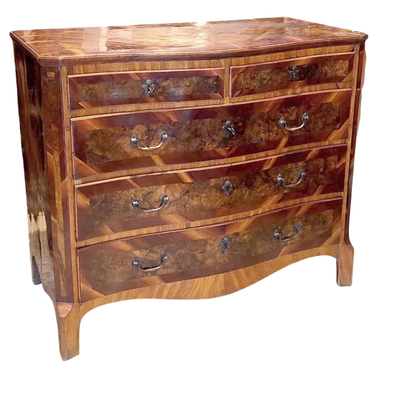 cassetone antique 18ème siècle