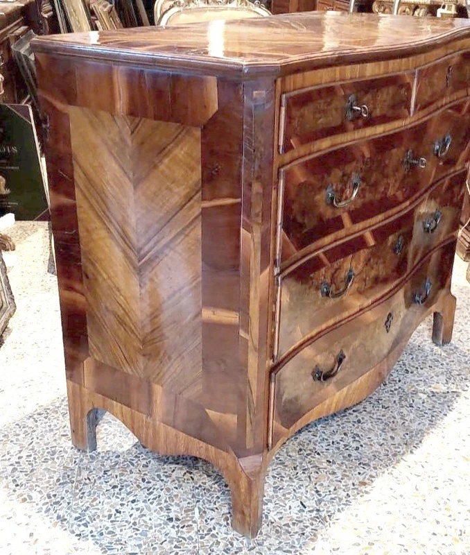 cassetone antique 18ème siècle