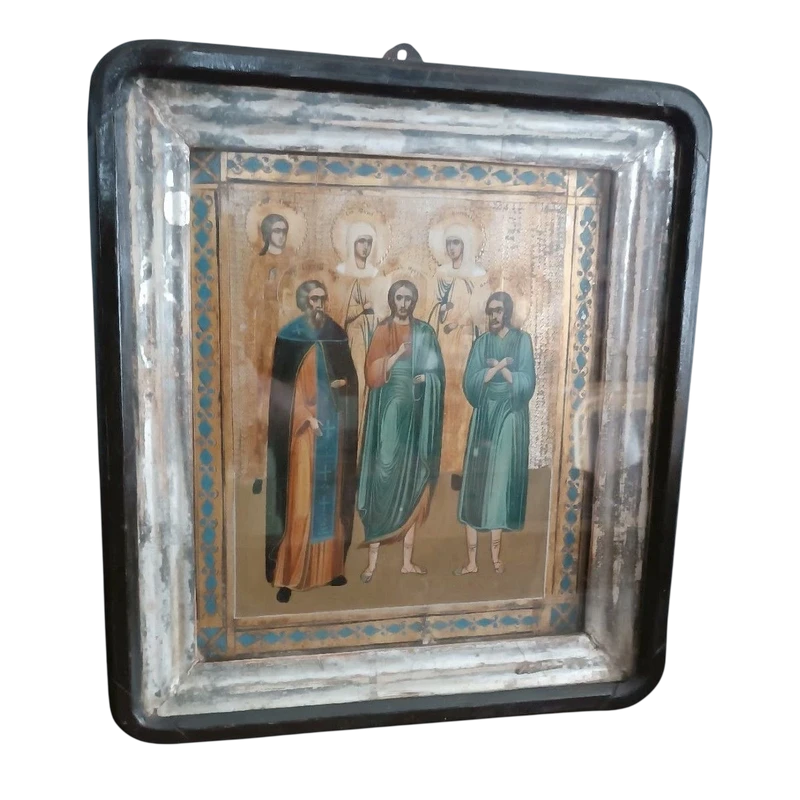 Ancient Russian icon, early 19th century