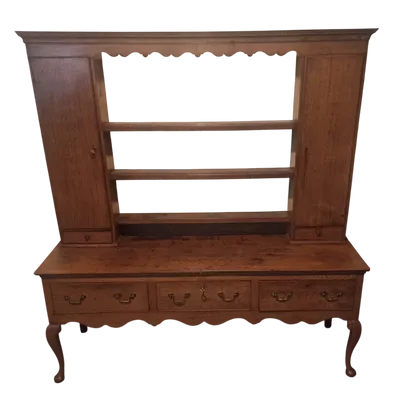 Armoire en chêne, 18e siècle, style géorgien, Angleterre