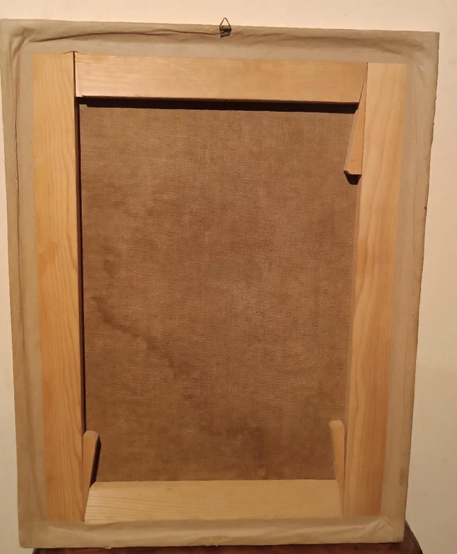 Huile sur toile ancienne St. Pierre Ecole flamande en Italie 17ème siècle