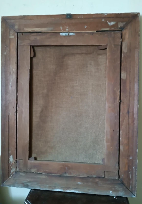 Dipinto antico olio su tela -San Francesco Di Paola -Antonio Cifrondi ( 1656-1730 )