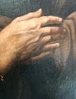 Dipinto antico olio su tela -San Francesco Di Paola -Antonio Cifrondi ( 1656-1730 )