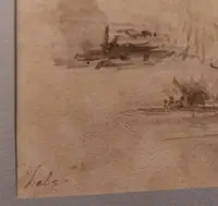 Giuseppe Angelelli  1803-1844. disegno a china su carta , reca la scritta : Studio donne Egitto