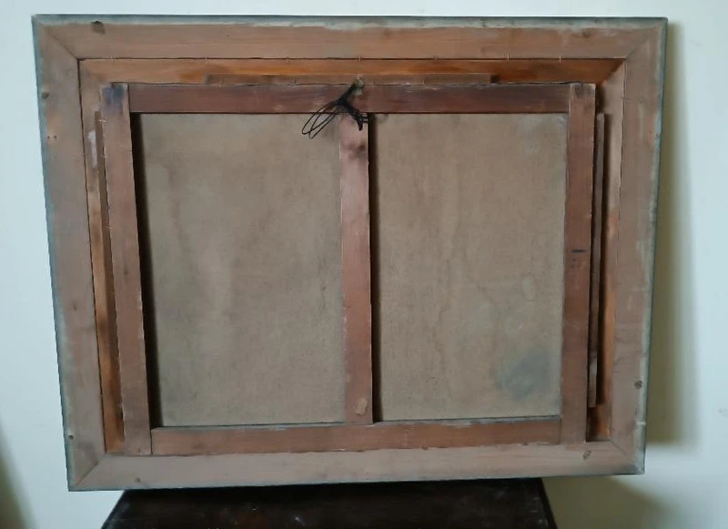 Opera originale del pittore Edmond Van Coppenolle (1846-1914)- Olio su tela