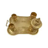 Grande calamaio in bronzo dorato al mercurio del periodo Napoleone III0