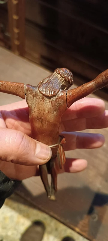 buis antique christ 18ème siècle