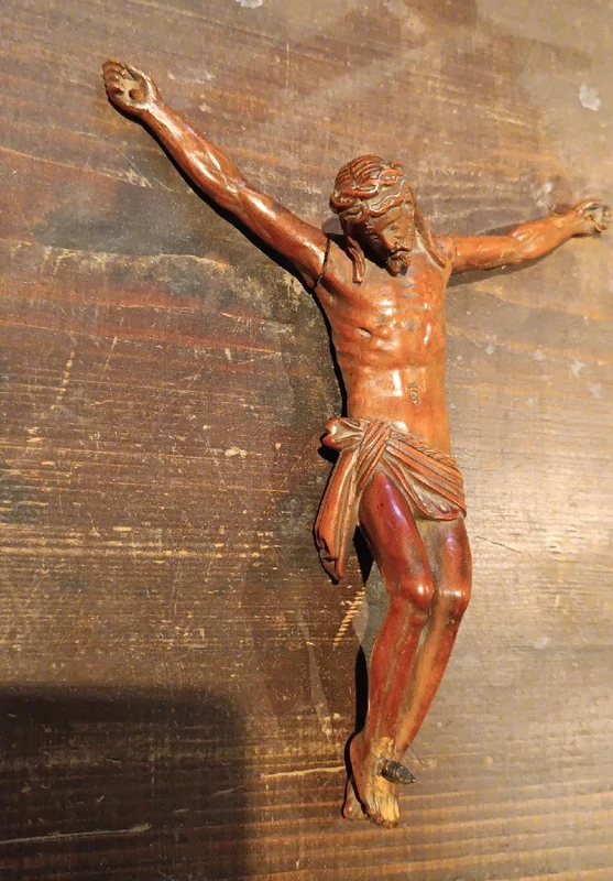 buis antique christ 18ème siècle