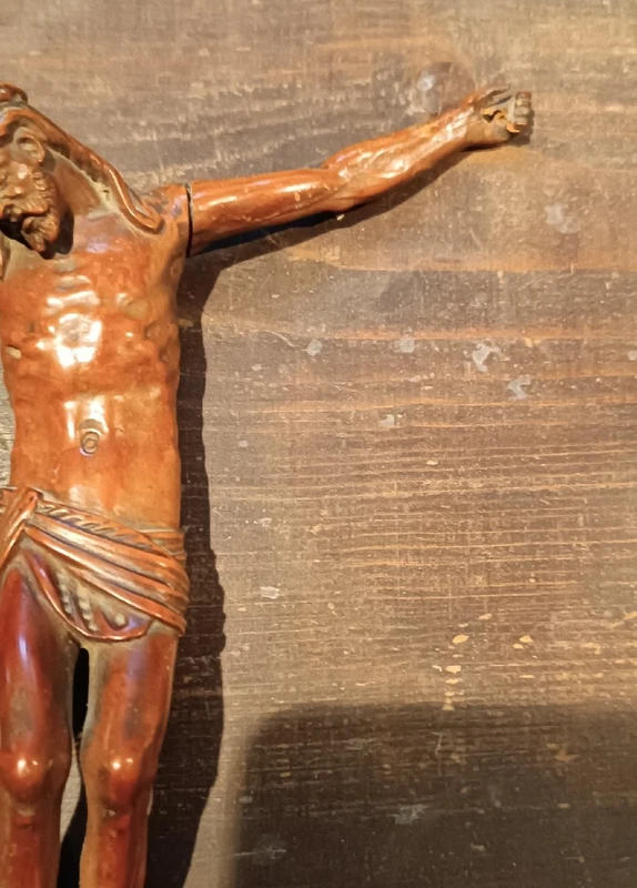 buis antique christ 18ème siècle